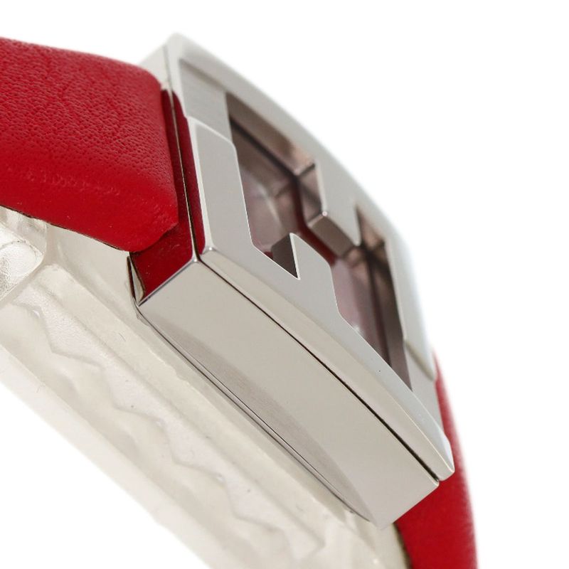 Fendi Mania Watch SS Leather