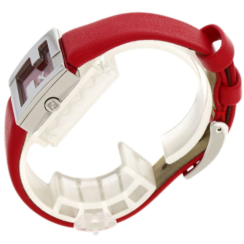 Fendi Mania Watch SS Leather