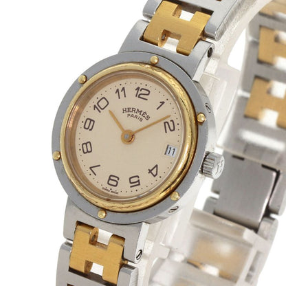 Hermes Clipper Old Belt Watch SS Ssxgp