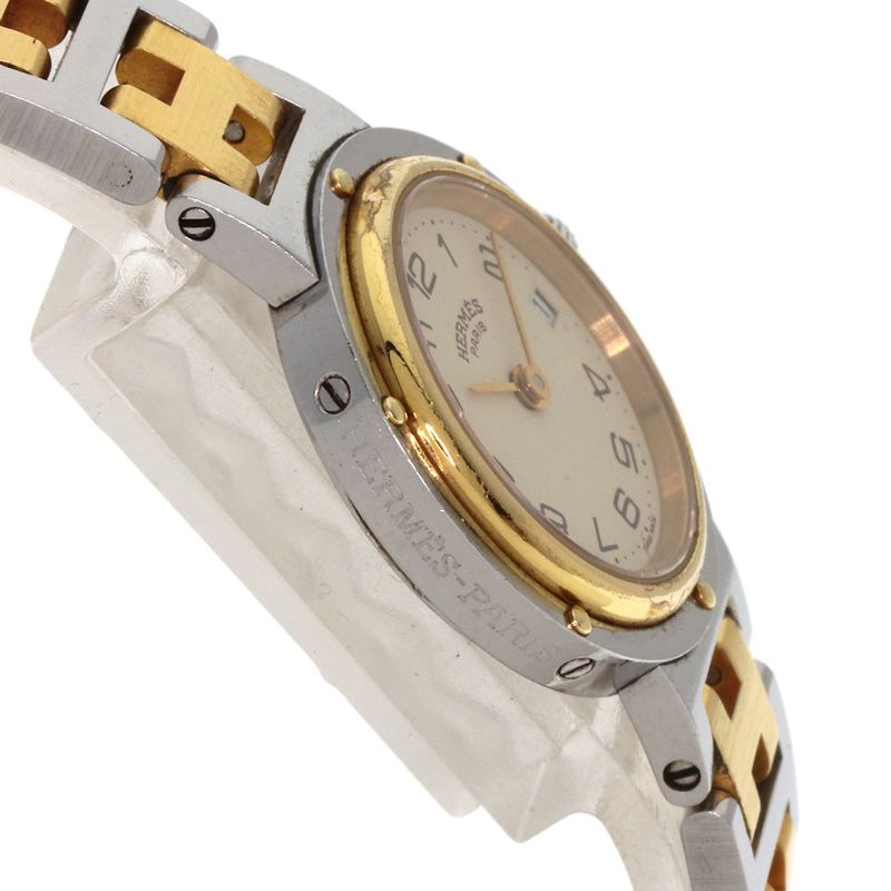 Hermes Clipper Old Belt Watch SS Ssxgp
