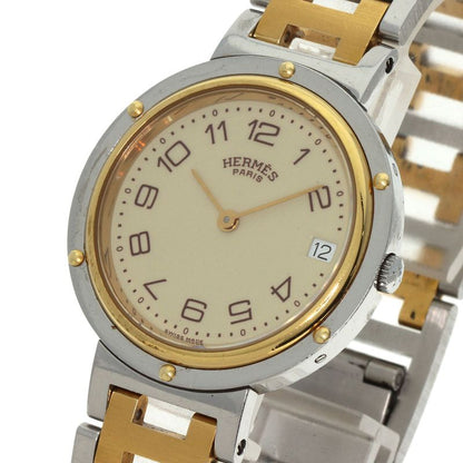 Hermes Clipper Old Belt Watch SS Ssxgp
