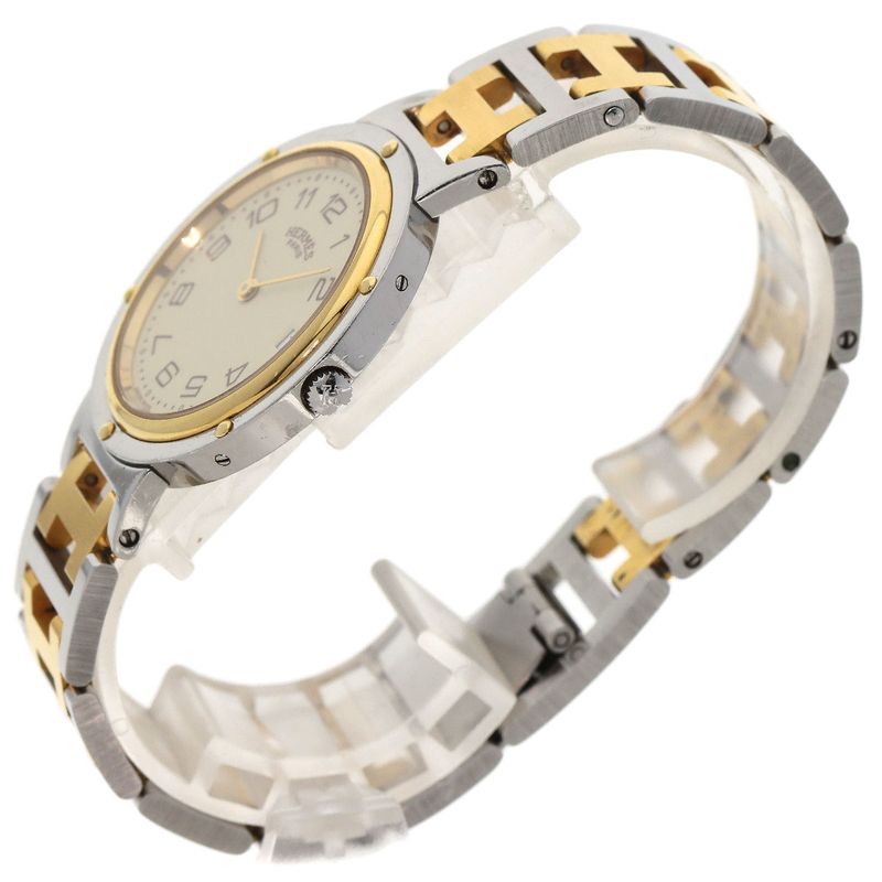 Hermes Clipper Old Belt Watch SS Ssxgp