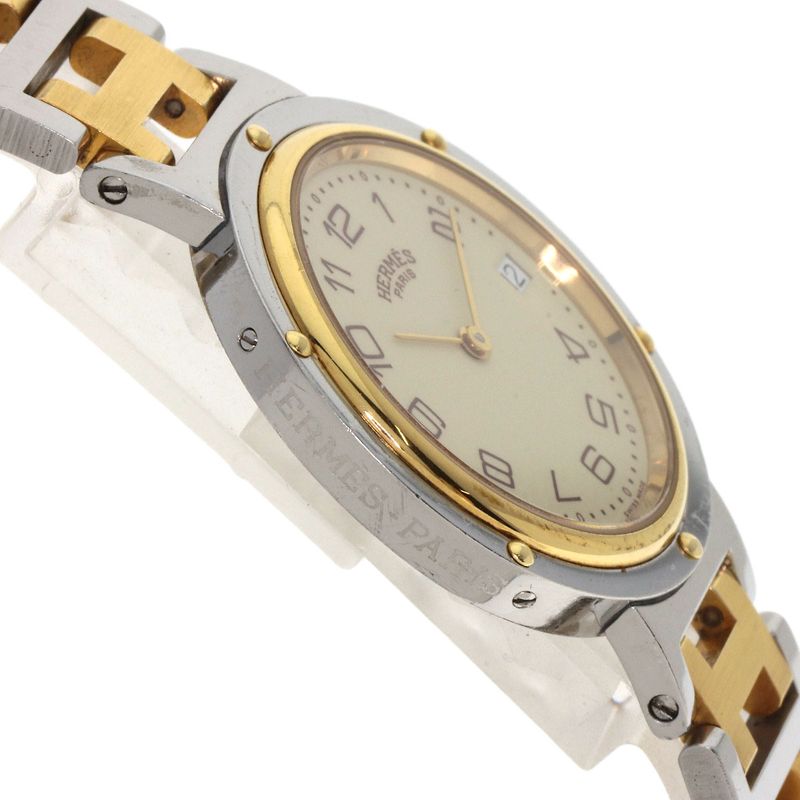 Hermes Clipper Old Belt Watch SS Ssxgp