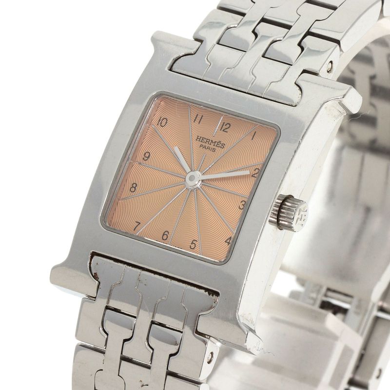 Hermes Watch SS Orange