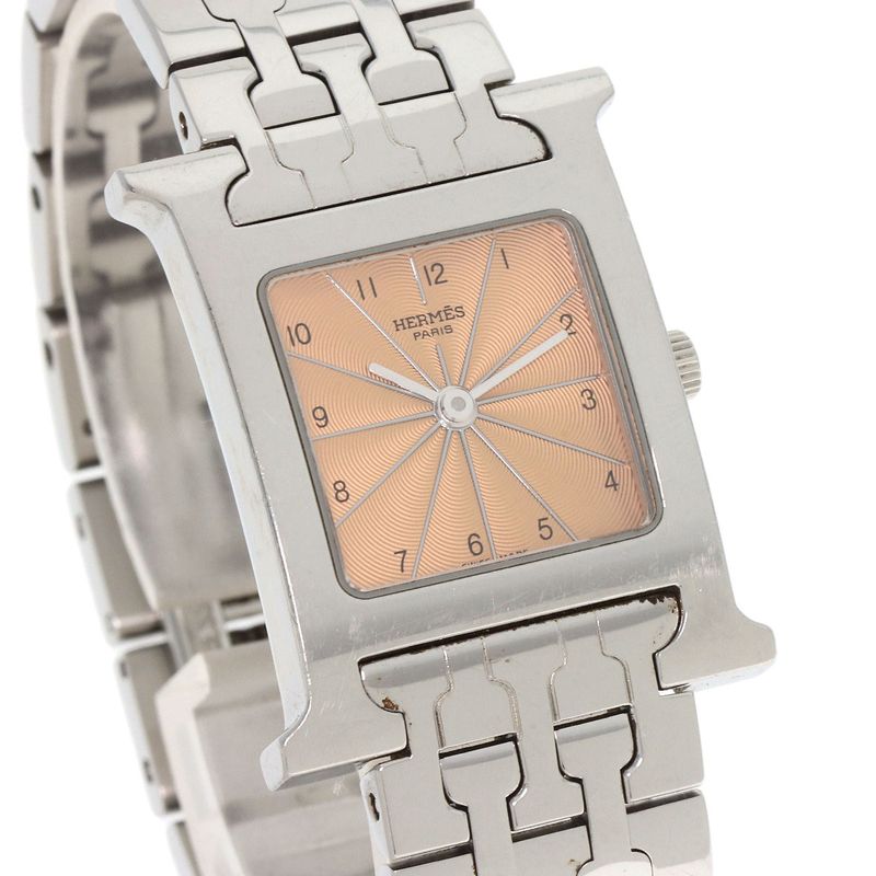 Hermes Watch SS Orange
