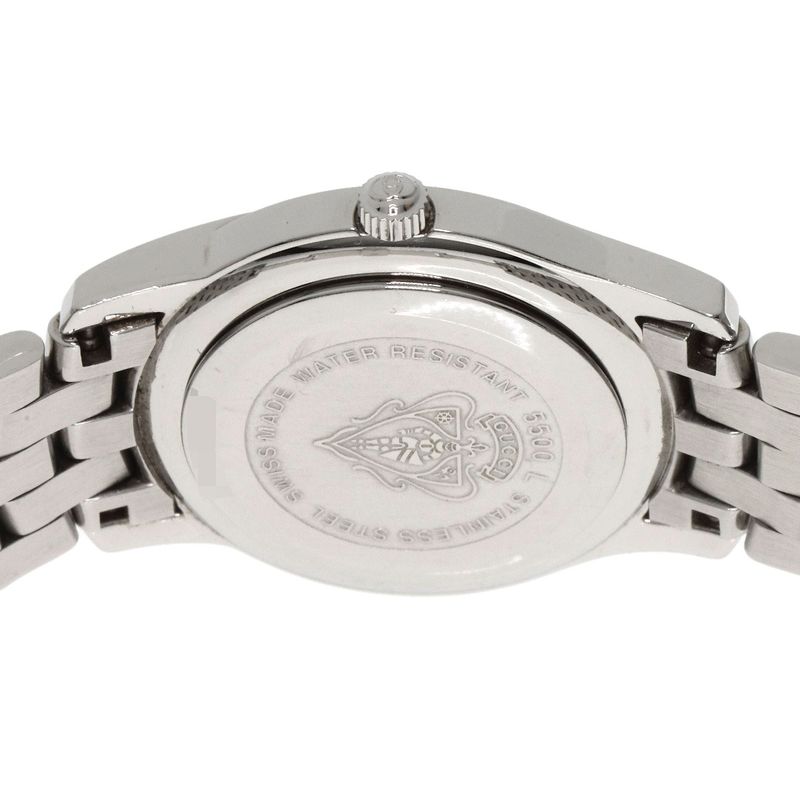 Gucci Round Face Watch SS