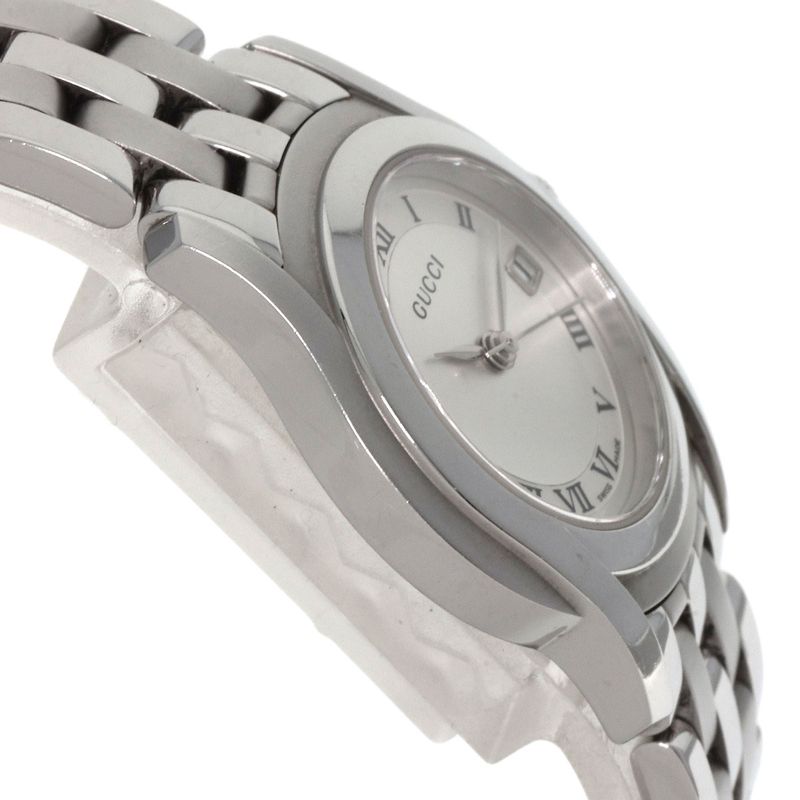 Gucci Round Face Watch SS