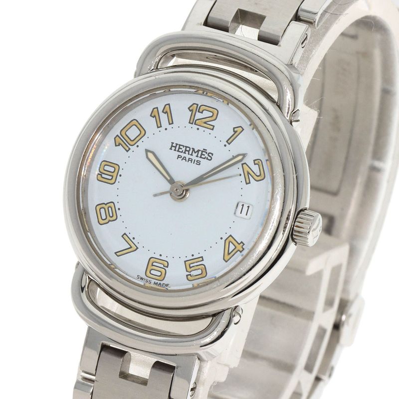Hermes Pullman Watch SS