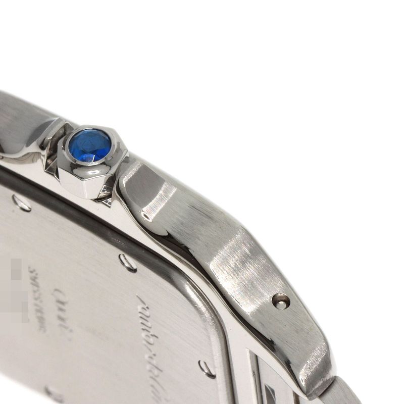 Cartier Santos Galbe LM Old Belt Watch SS
