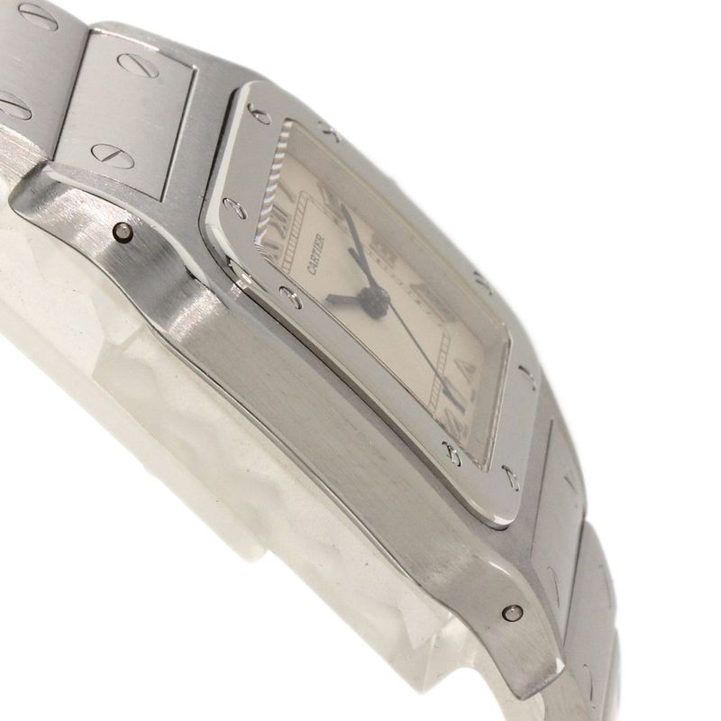 Cartier Santos Galbe LM Old Belt Watch SS