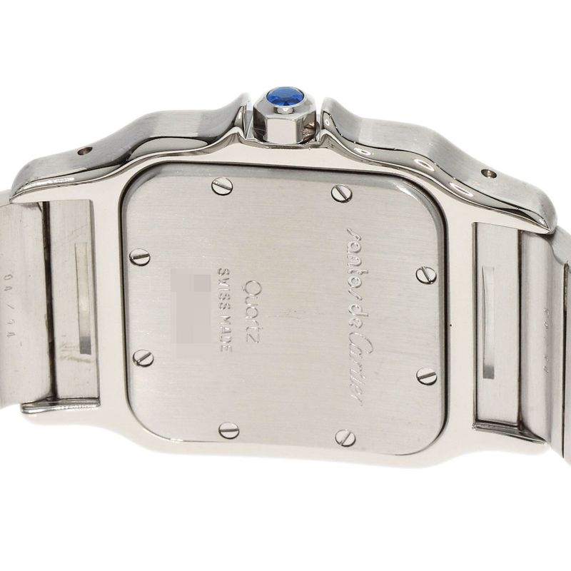Cartier Santos Galbe LM Old Belt Watch SS
