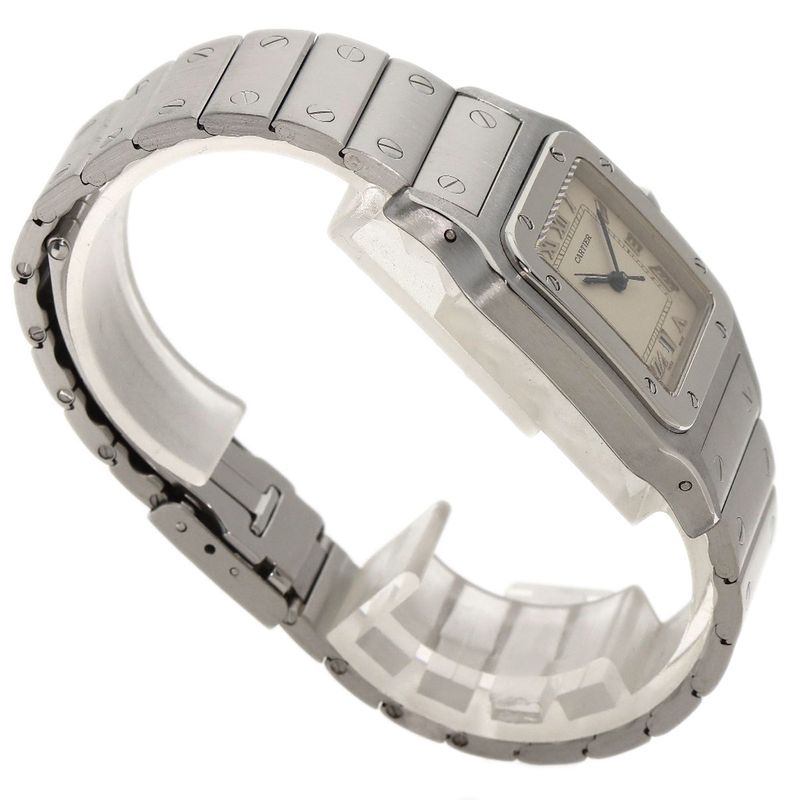 Cartier Santos Galbe LM Old Belt Watch SS