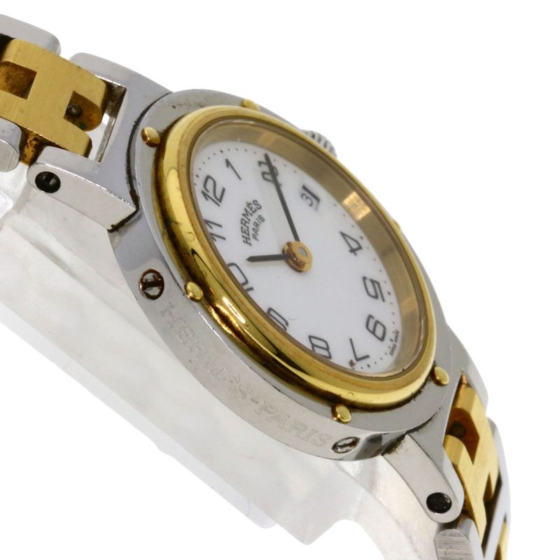 Hermes Clipper Watch SS Ssxgp