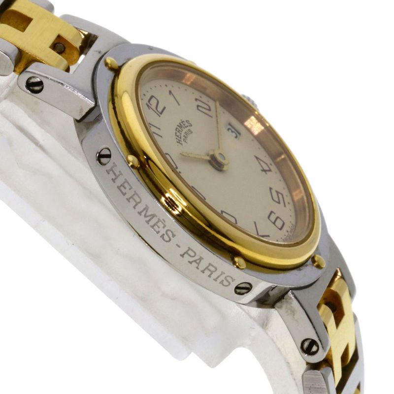 Hermes Clipper Watch SS Ssxgp