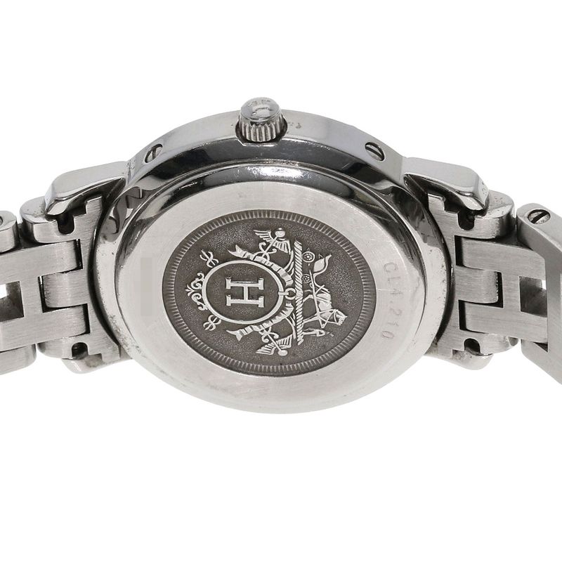 Hermes Clipper Watch SS