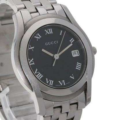 Gucci Round Face Watch SS