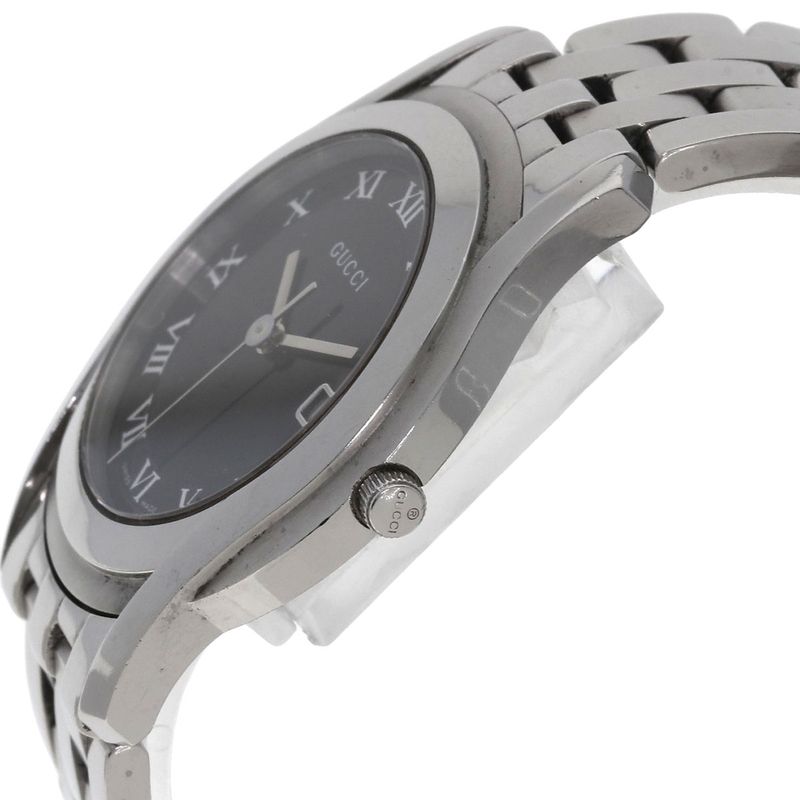 Gucci Round Face Watch SS
