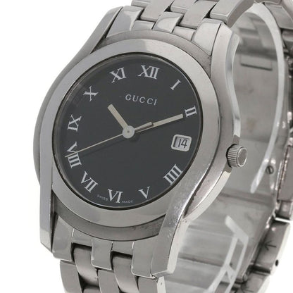 Gucci Round Face Watch SS
