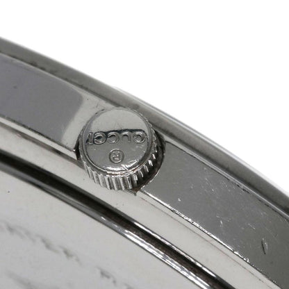Gucci Round Face Watch SS