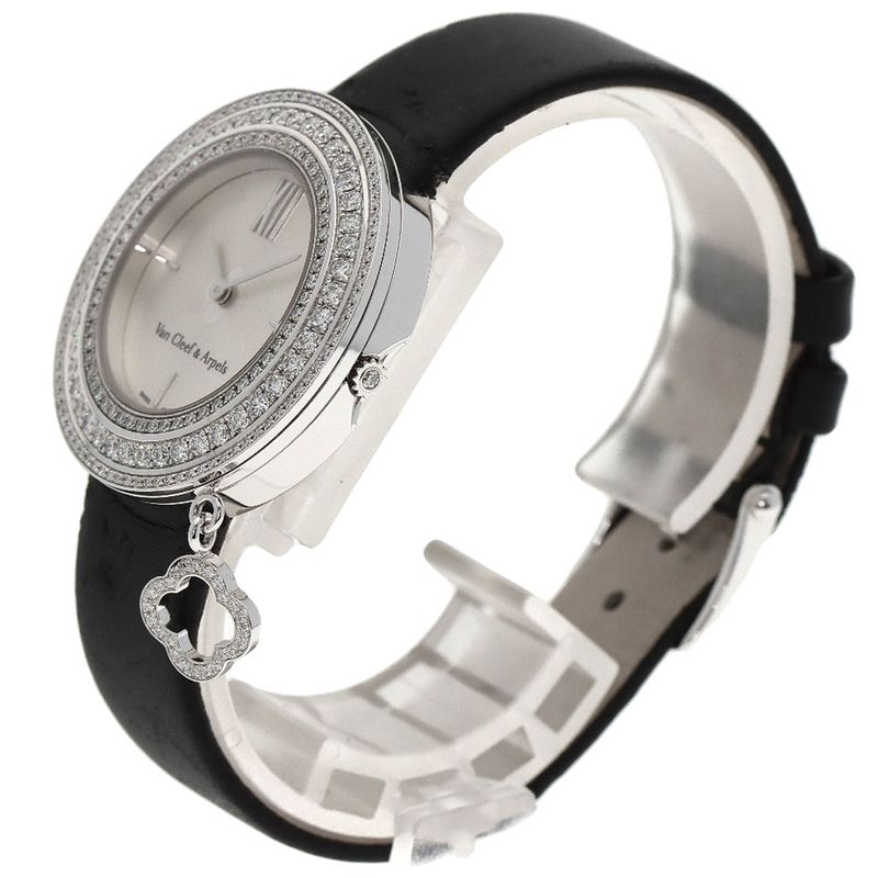 Van Cleef & Arpels Charm Watch 18K White Gold