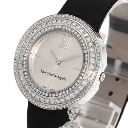 Van Cleef & Arpels Charm Watch 18K White Gold