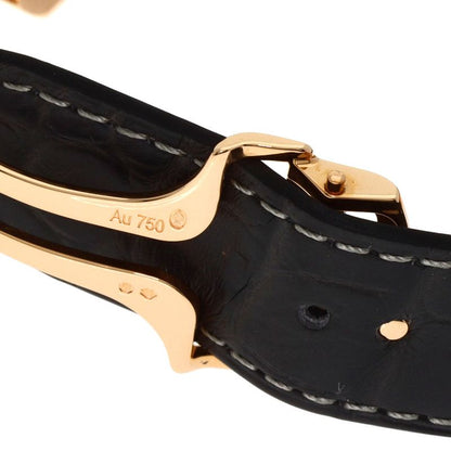 Cartier Santos de Cartier LM Watch 18K Pink Gold Leather