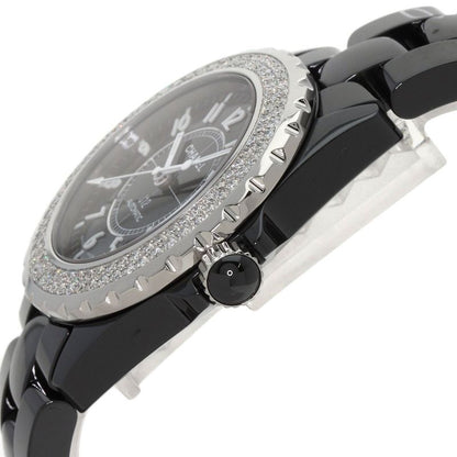Chanel Double Diamond Bezel Watch Ceramic