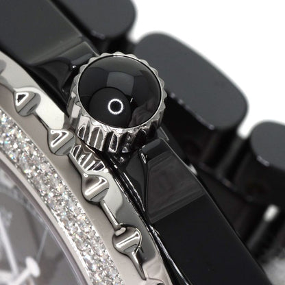 Chanel Double Diamond Bezel Watch Ceramic