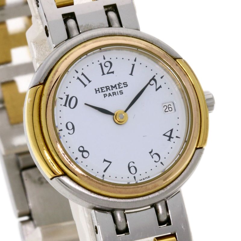Hermes Windsor Watch SS Combination