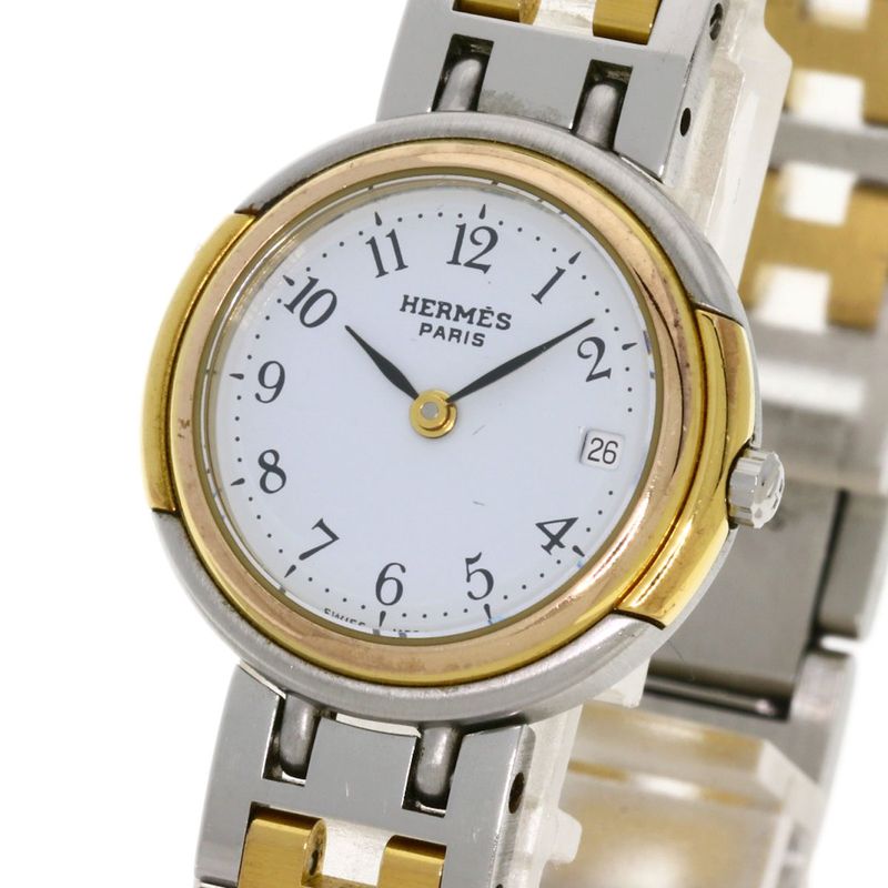 Hermes Windsor Watch SS Combination