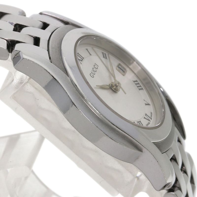 Gucci Round Face Watch SS