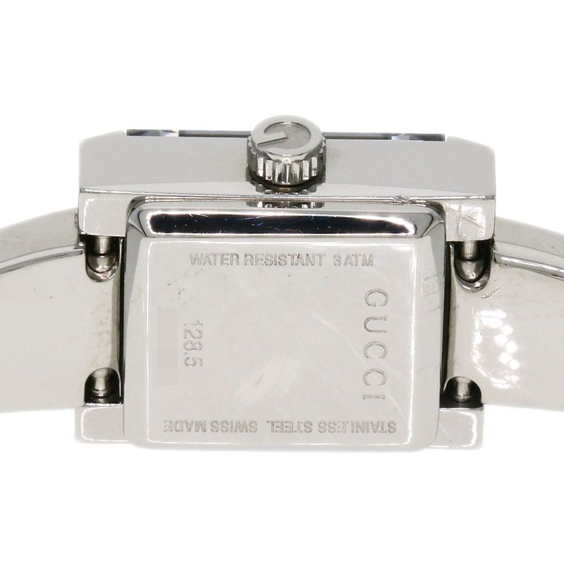 Gucci 128.5 Square Face Watch SS