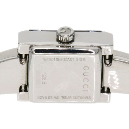 Gucci 128.5 Square Face Watch SS