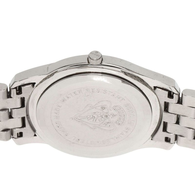 Gucci Round Face Watch SS