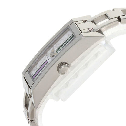 Gucci 110 Square Face Watch SS