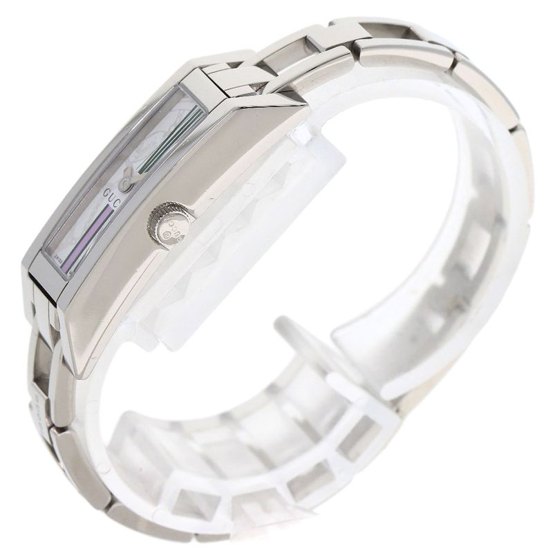 Gucci 110 Square Face Watch SS