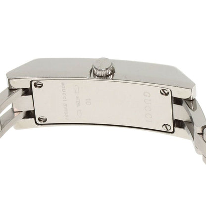 Gucci 110 Square Face Watch SS