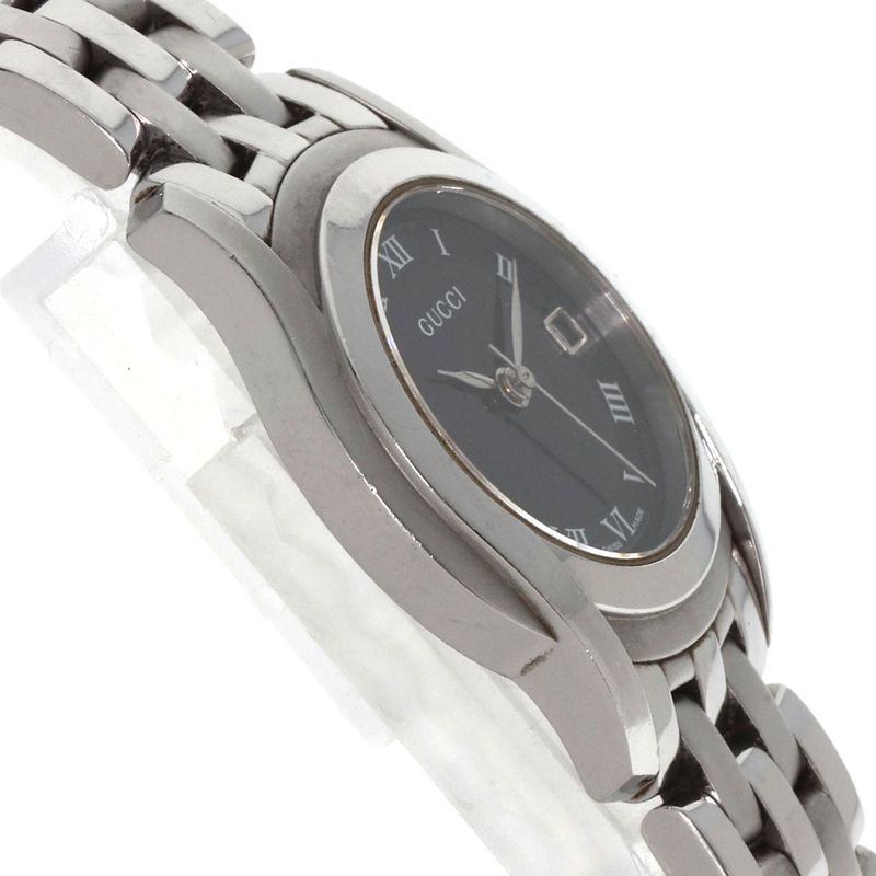 Gucci Round Face Watch SS