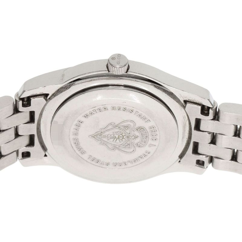 Gucci Round Face Watch SS