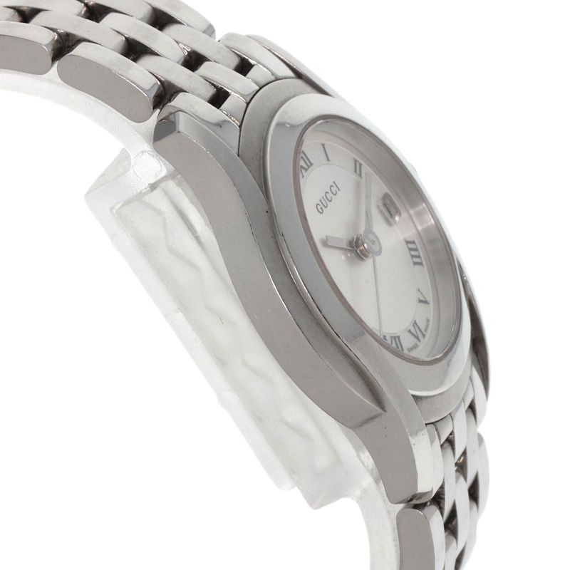 Gucci Round Face Watch SS