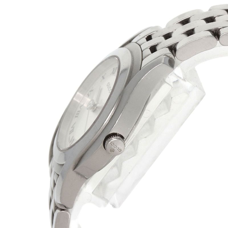 Gucci Round Face Watch SS
