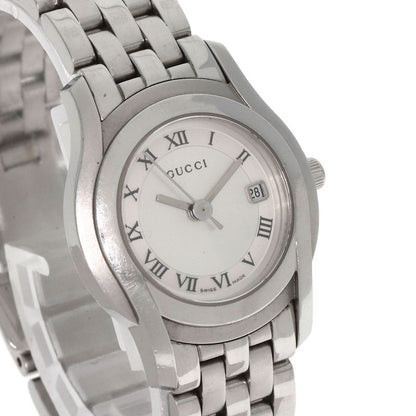 Gucci Round Face Watch SS