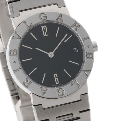 Bvlgari Watch SS Black