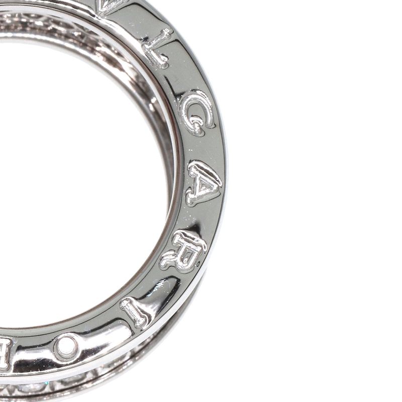 Bvlgari Full Pave Diamond 50 Ring 18K White Gold