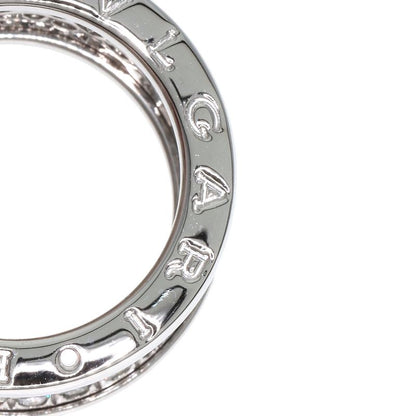 Bvlgari Full Pave Diamond 50 Ring 18K White Gold