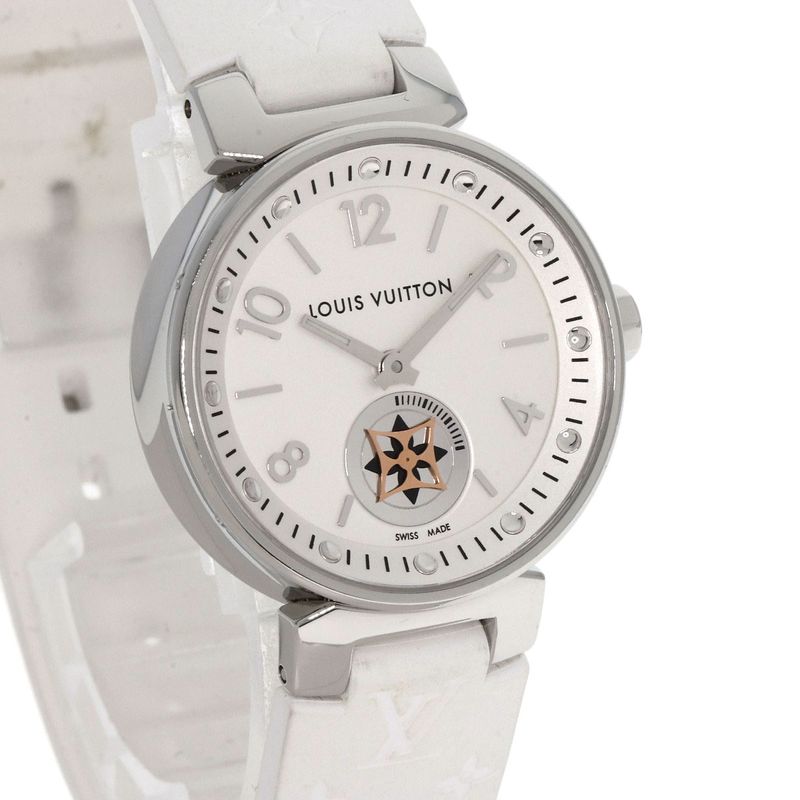 Louis Vuitton Tumble Moon Star Watch SS Rubber
