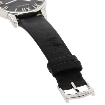 Tiffany & Co. Atlas Domestic Watch SS Leather