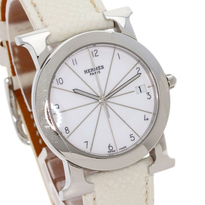 Hermes Watch Rondo SS Leather
