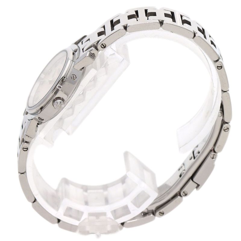 Hermes Clipper Cles New Shape Buckle Watch SS