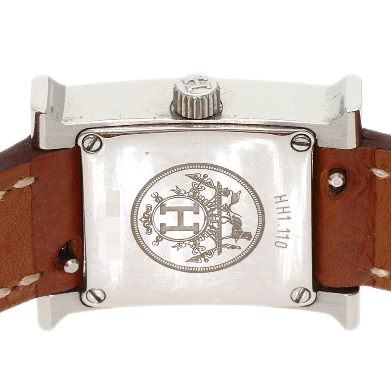 Hermes Watch Mini SS Leather
